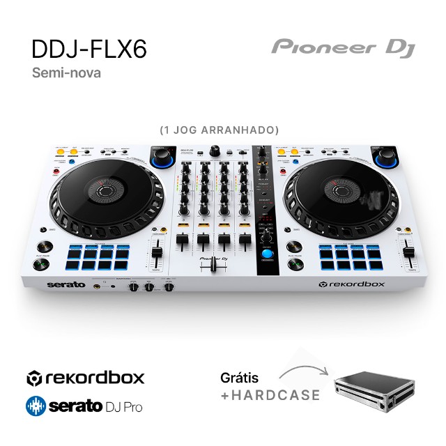 Controladora Pioneer DDJ-FLX6 (Hard Case Grátis) - Áudio, TV, vídeo e  fotografia - Machado 1044946784 | OLX