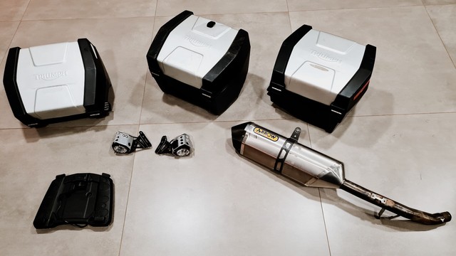 Acessórios Tiger 1200 / Arrow / Milhas / Bauletos
