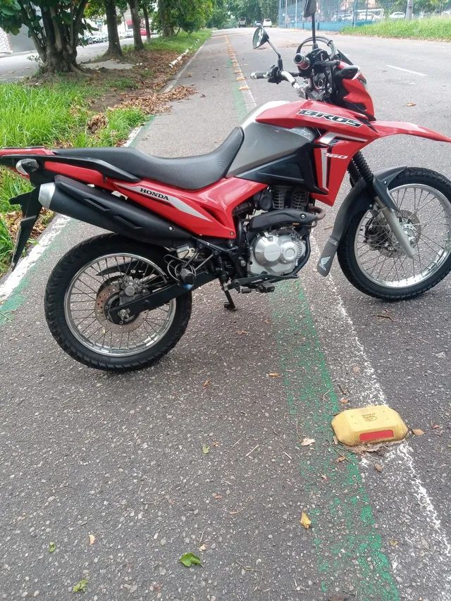 Motocicleta com placa do Grau é apreendida no Pedreira