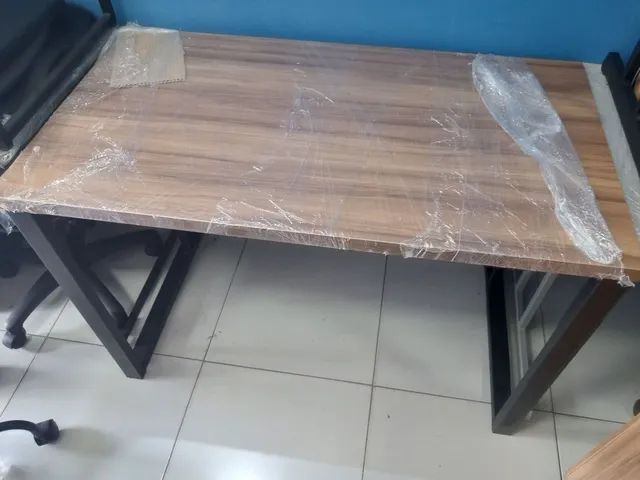 Mesa industrial escritório haapy produto top - Foto 4