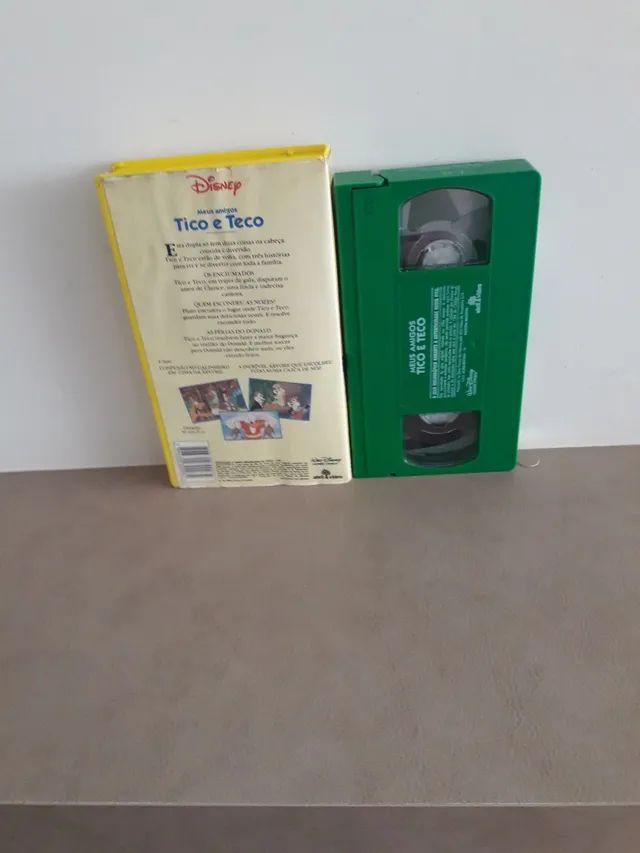 Vhs Meus Amigos Tico E Teco