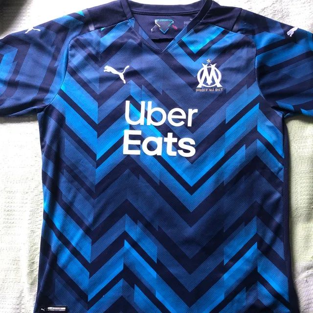 Camisa Olympique de Marseille Home 21/22 s/n° Torcedor Puma