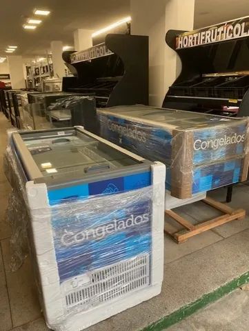 Ilha - freezer dupla ação iced 503 litros - 2 anos de garantia - marca fricon - Foto 4