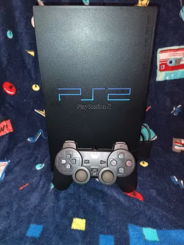 Console PlayStation 2 Preto - Sony Destravado (Tudo Original