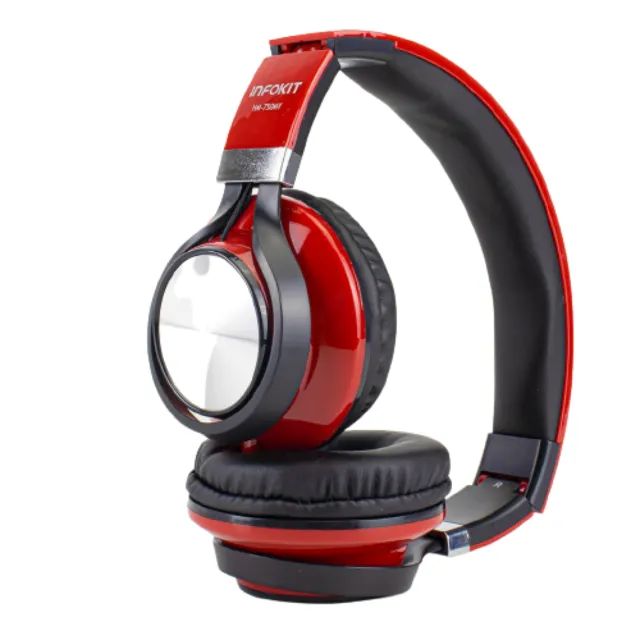 Headfone Com Microfone Para Pc e Smartphone Com fio Infokit  - Foto 2