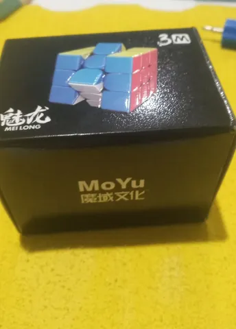 Cubo mágico Profissional 3x3x3 Magnético 3M MoYu Meilong 