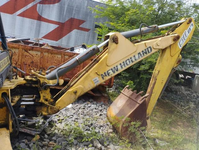 Retro new Holland LB 110 , 4x4 repasse  - Foto 3