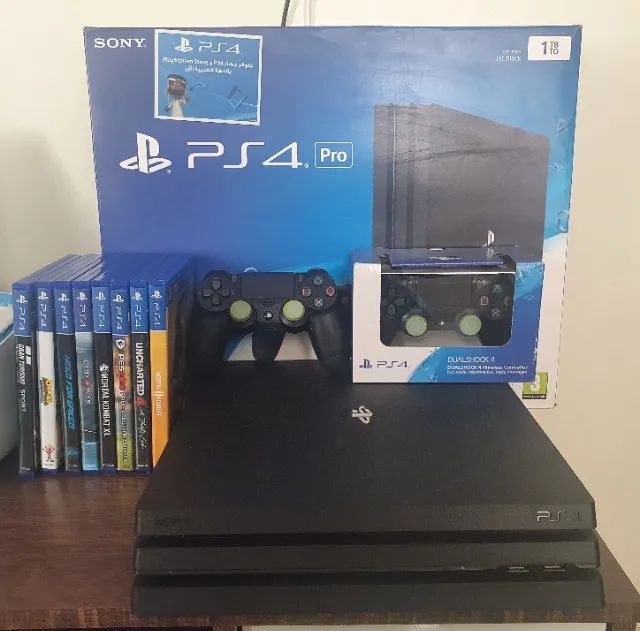 Sony PlayStation 4 Pro 1TB + Sony DualShock 4 V2 Preto