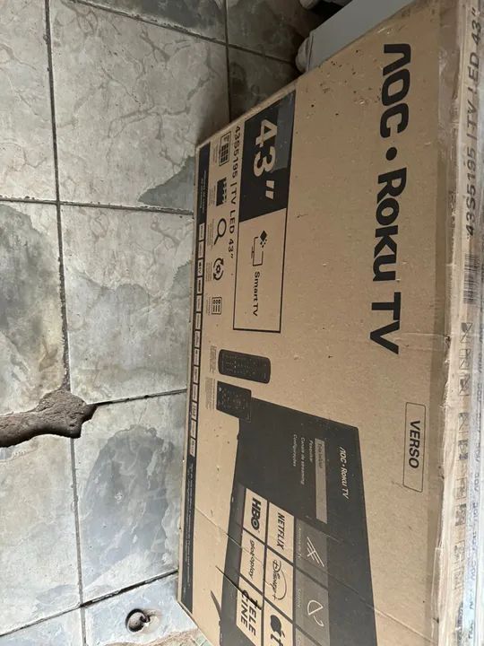 TV AOC Roku 43 polegadas Smart TV - Foto 2