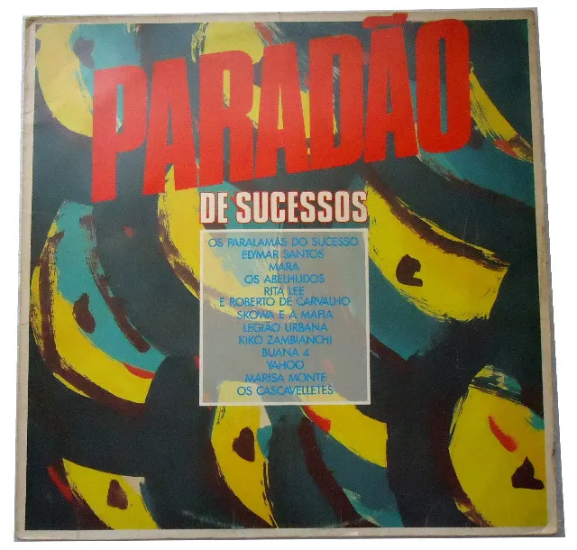Lp Paradão De Sucessos Coletânea Rock Nacional 1990 Br - Cascavelletes Legião Paralamas