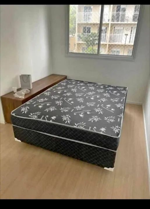 Cama Box Casal com Colchão ENTREGA GRATUITA  - Foto 2
