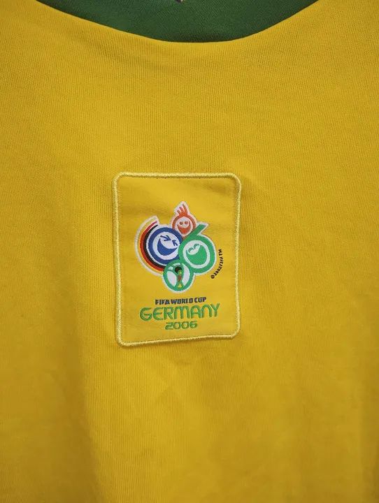 camisa Brasil oficial copa 2006 em bom estado  - Foto 4