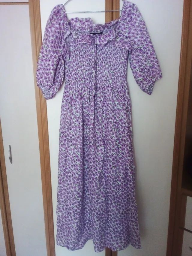 Vestido Longo Florido 