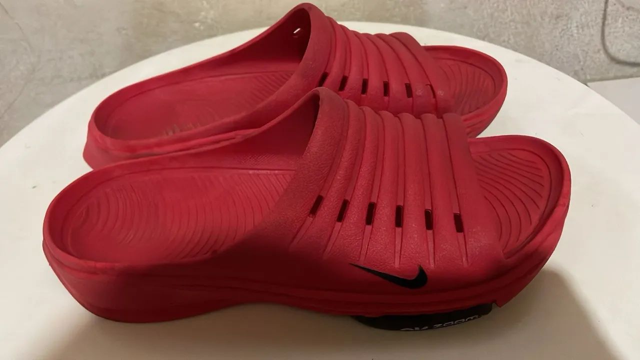 Chinelo Nike Zoom Vermelho 42 - Foto 2
