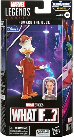 Boneco Marvel Legends Series Figura com Acessórios The Duck F3705 Howard O Pato