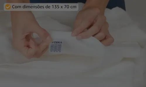 Toalha de Banho, Branco, 70 x 135 cm, 1 Unidade  - Foto 3