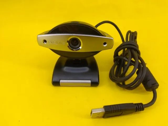 Webcam Creative Live Cam com Voz Usada