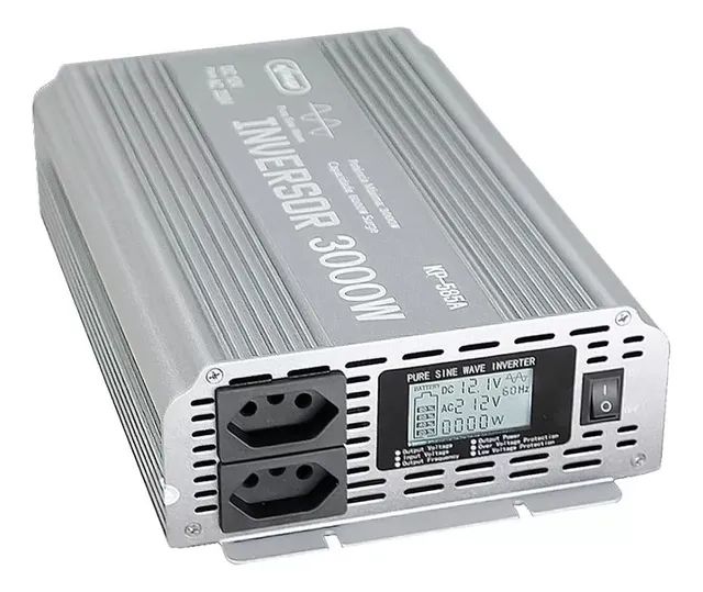 Inversor 12v 110v 3000w knup Onda Senoidal Pura 1500w Nominal Liga Geladeira  - Foto 5