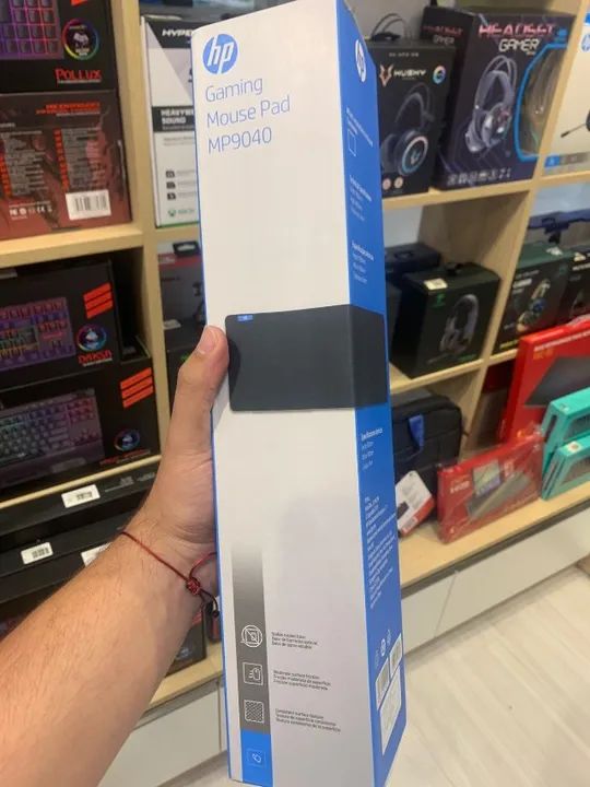 Mouse Pad Gamer HP MP9040 - Loja Fisica - Parcelamos sem juros