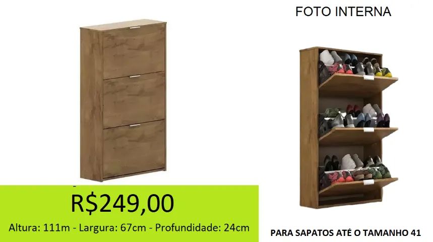 Sapateira - parcelamos sem juros  - Foto 2