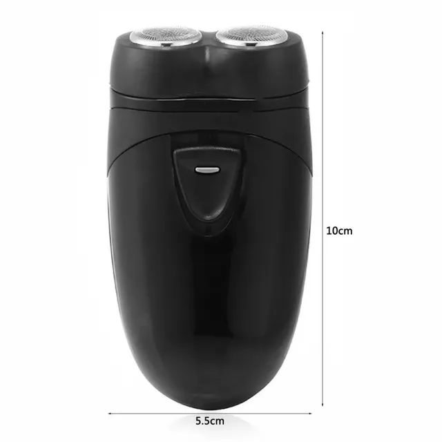 Barbeador portátil masculino com Luz de Led e navalha para aparar a barba - Foto 3