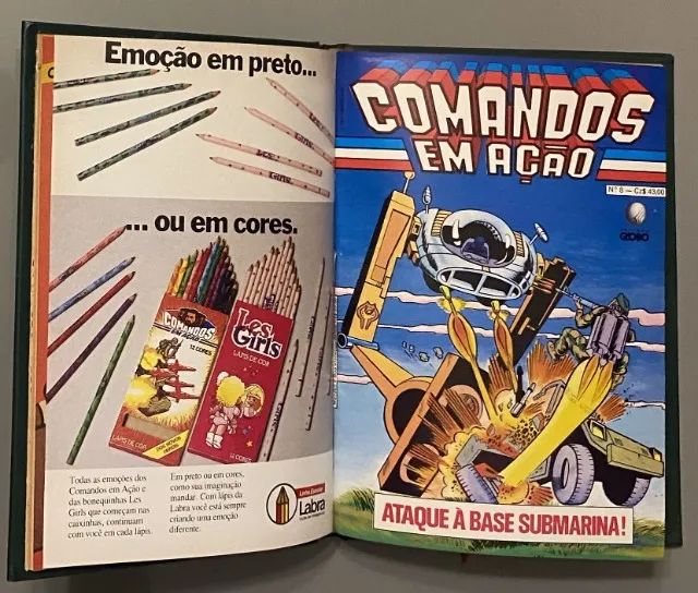Comandos Em Ação 1 a 12 - Editora Globo (Box de Luxo)