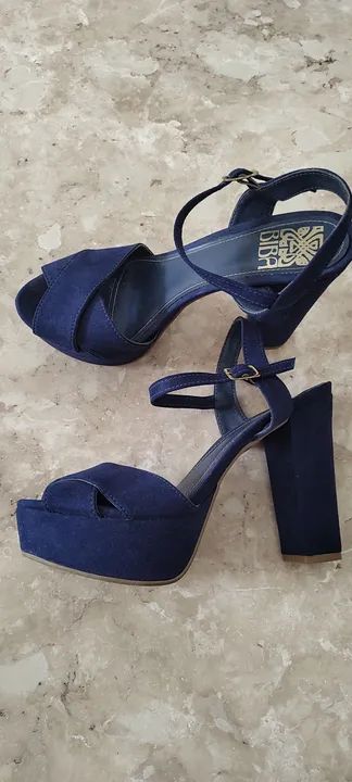Sandália Biba Azul  - Foto 3