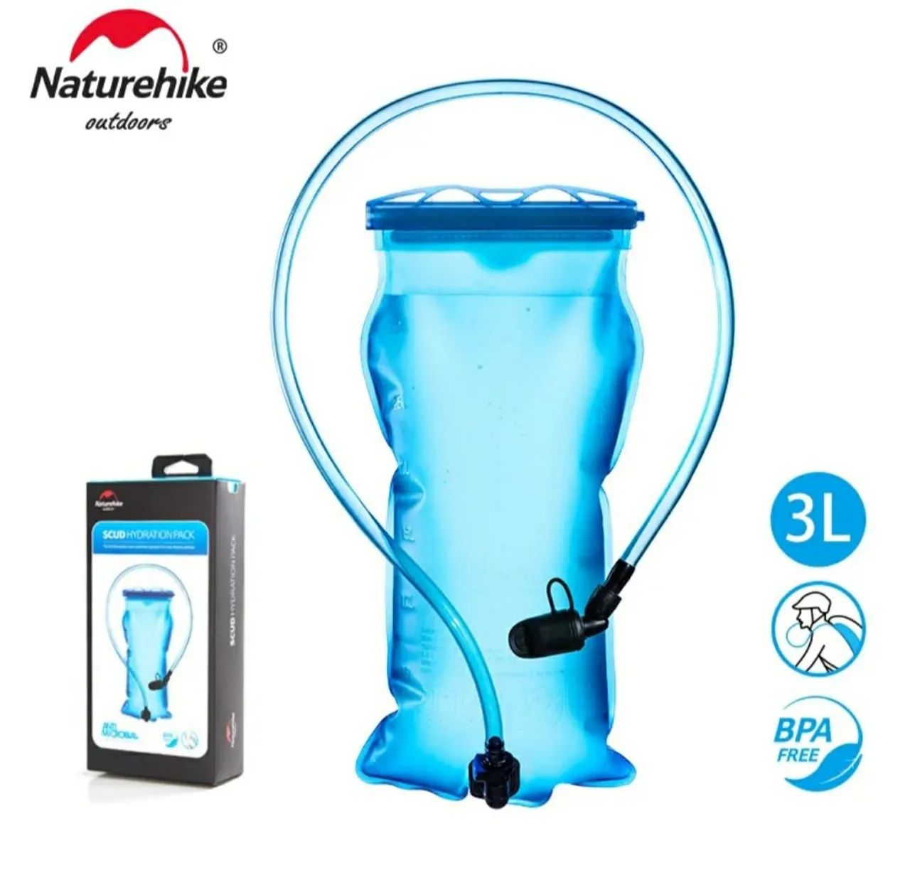Hidratador tipo camelbak 3l - Naturehike