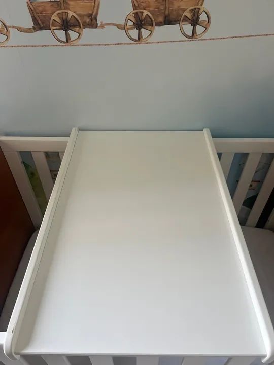 Trocador de bebê Movel em MDF Branco  - Foto 3