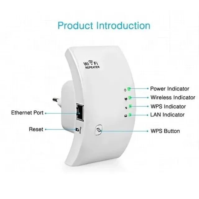 Repetidor De Sinal Wifi Amplificador Rápido