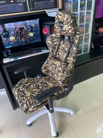 Cadeira Gamer Dazz Jungle Special Forces: Sua Jornada Gamer Começa Aqui! - Foto 4