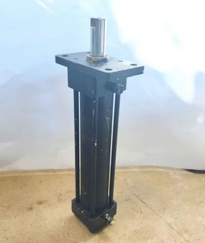 Pistão hidráulico curso 450mmX31mm diâmetro - Foto 3