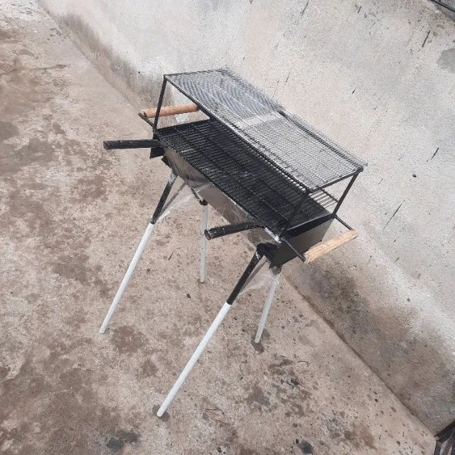 Churrasqueira Bafinho resistente Espetinho Com Amigos  - Foto 5