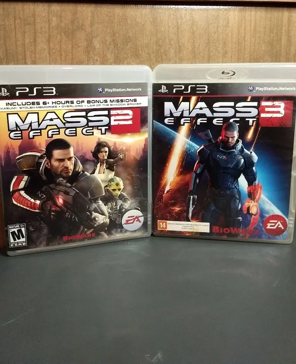 Jogos Mass Effect 2 e 3 para PS3 - Envio OLX Pay