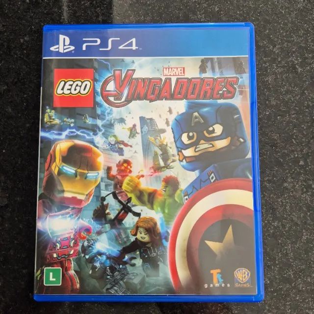 Jogo Game Lego Marvel Vingadores PS4 - Mídia Física