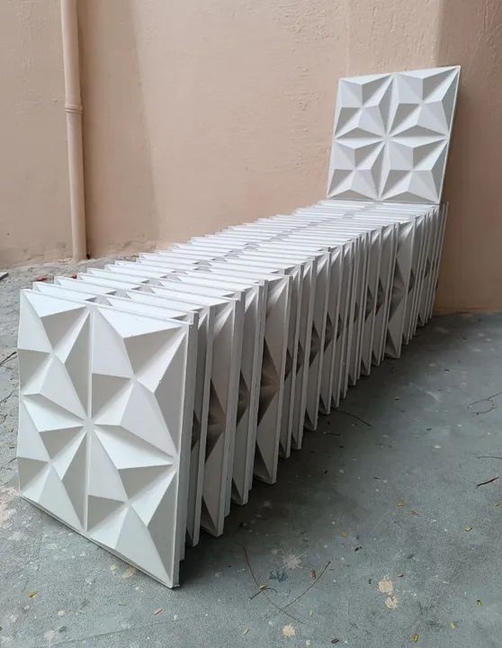 Placas de gesso 3d para revestimento