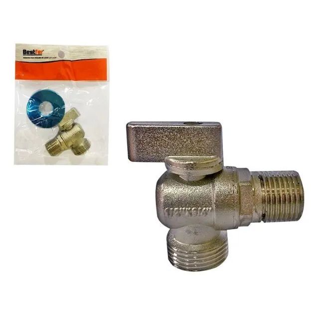 Registro Para Maquina De Lavar 1/2"x3/4" Bfh1451