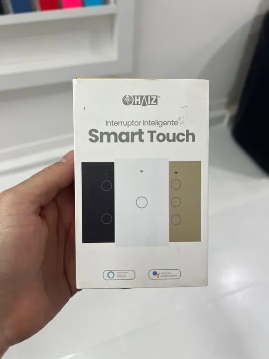 Interruptor de Parede Wi-Fi Branco