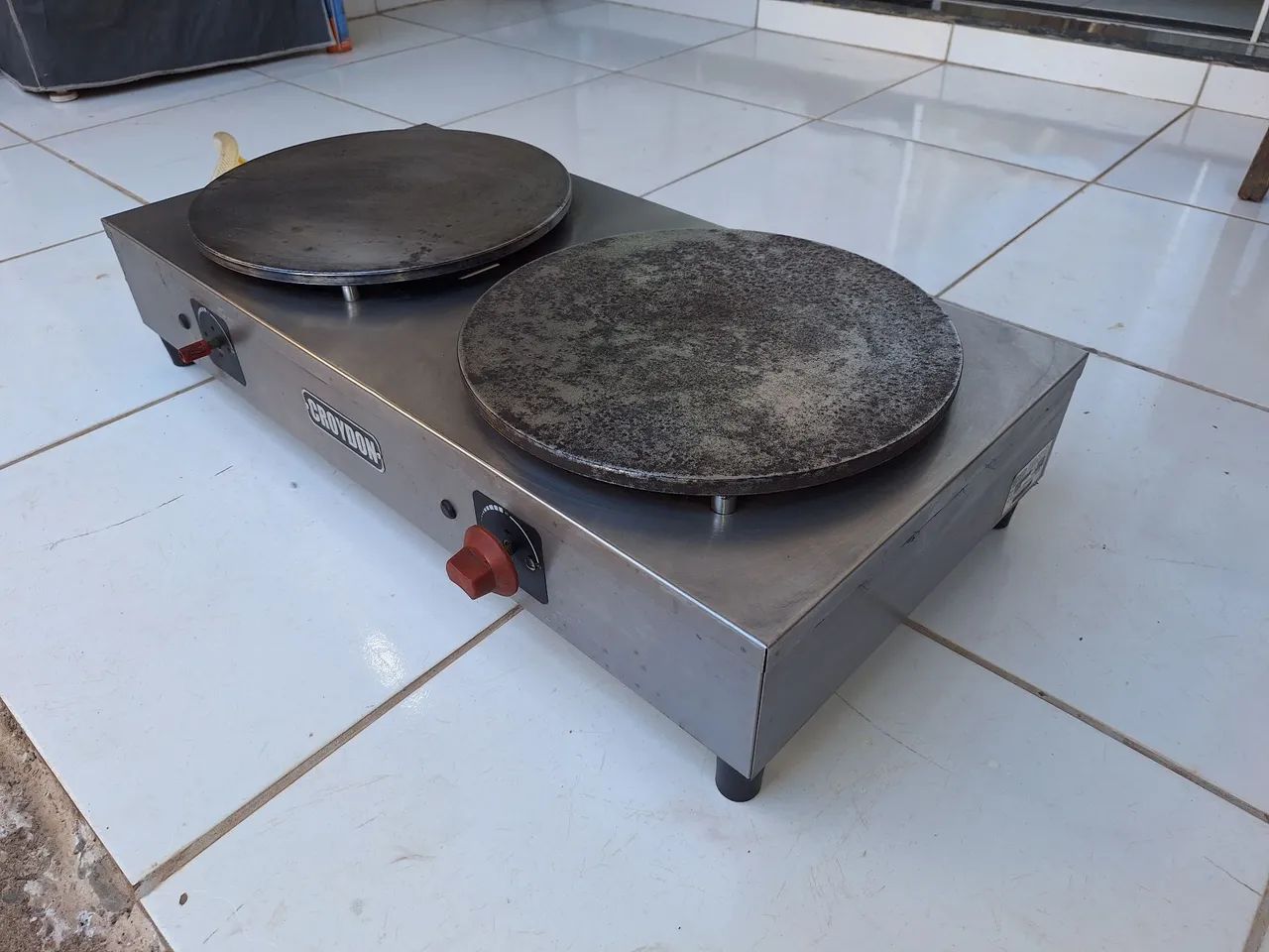 Chapa para Crepe Dupla Croydon