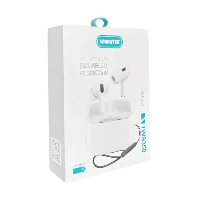 Fone De Ouvido Bluetooth Com Cancelamento De Ruido TWS350 - Kimaster  cod: 4081 - Foto 4