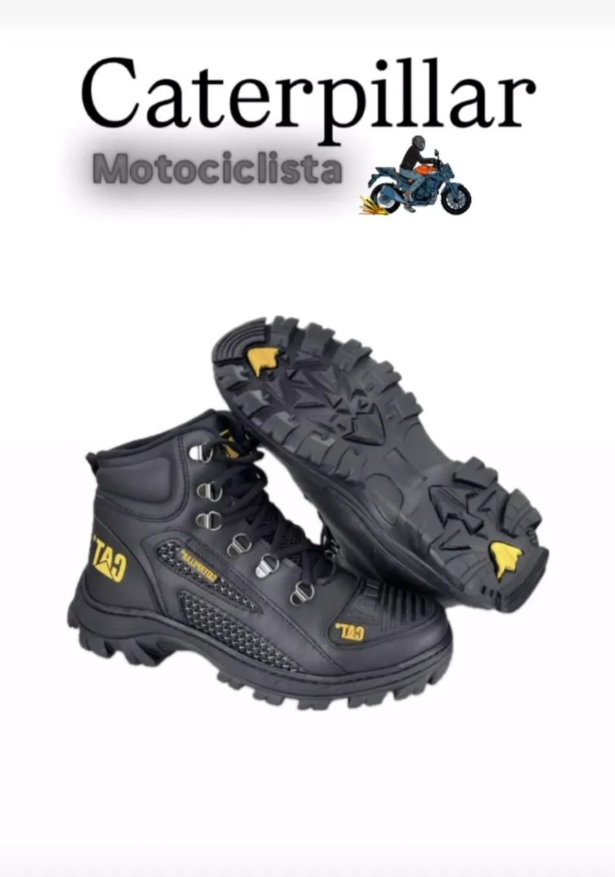 Bota Caterpillar Motociclista