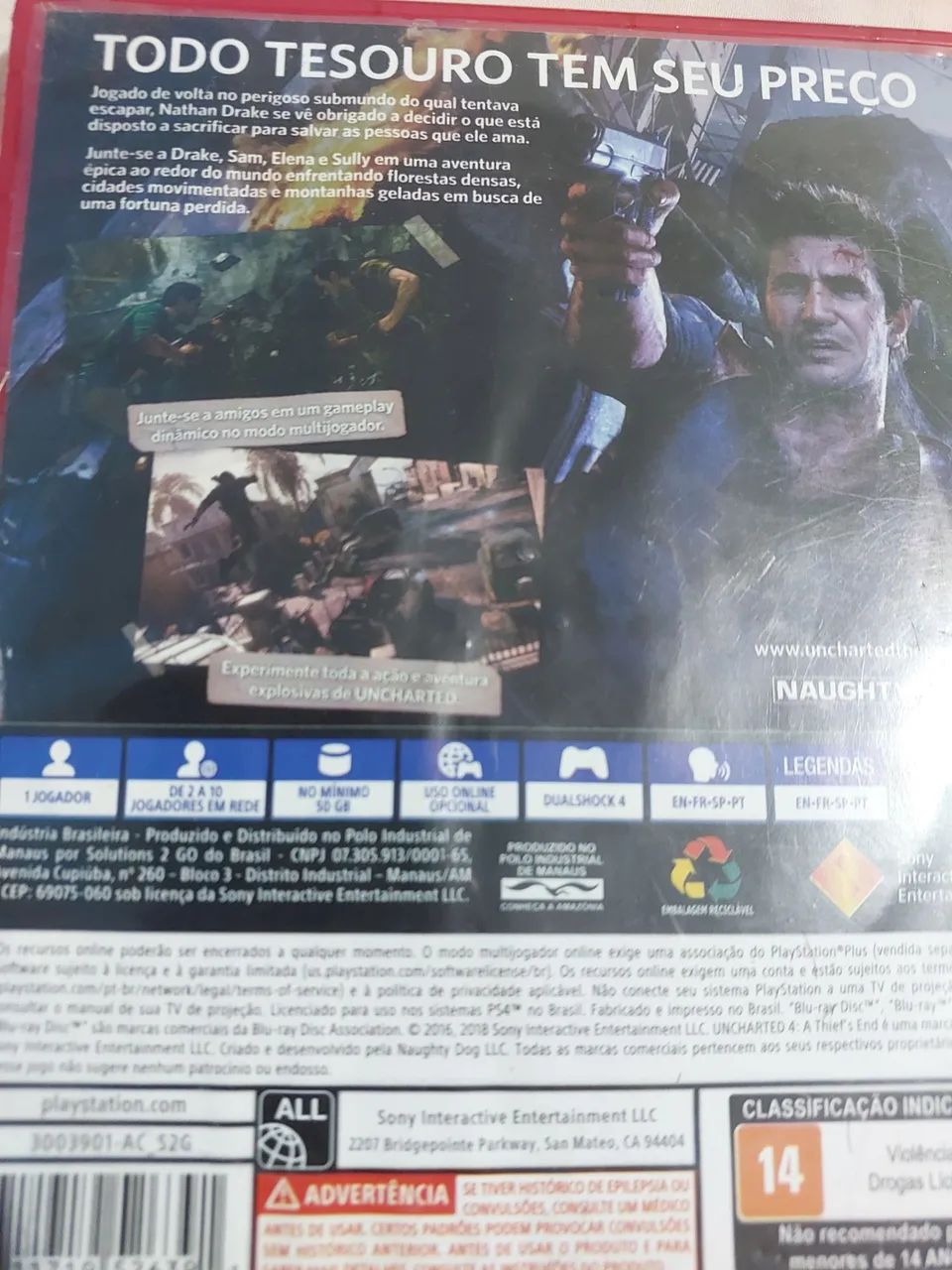 Uncharted 4: A Thief's End - PS4 leia descrição.  - Foto 2