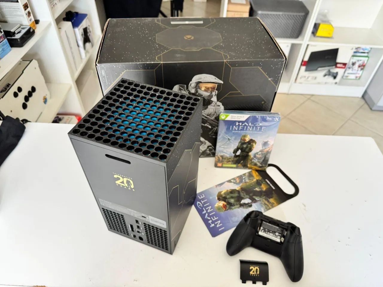 Fábrica de momentos incríveis XBox Série X Hallo Edição Limitada - Foto 3