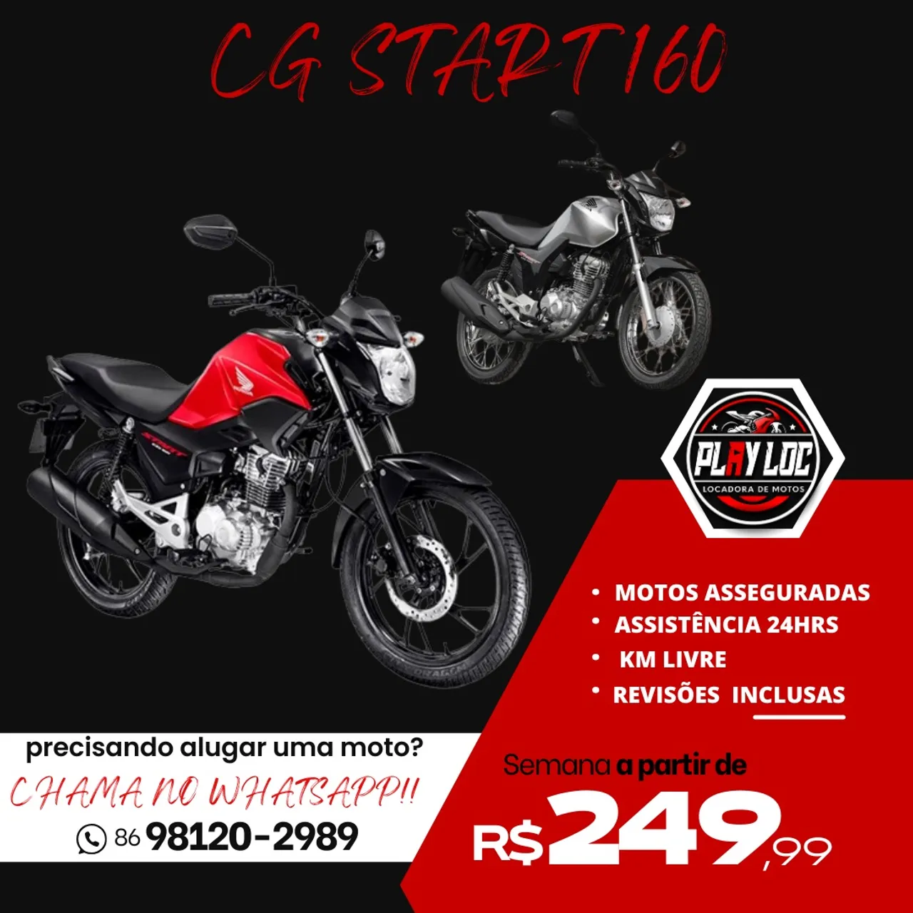 Aluguel de motos