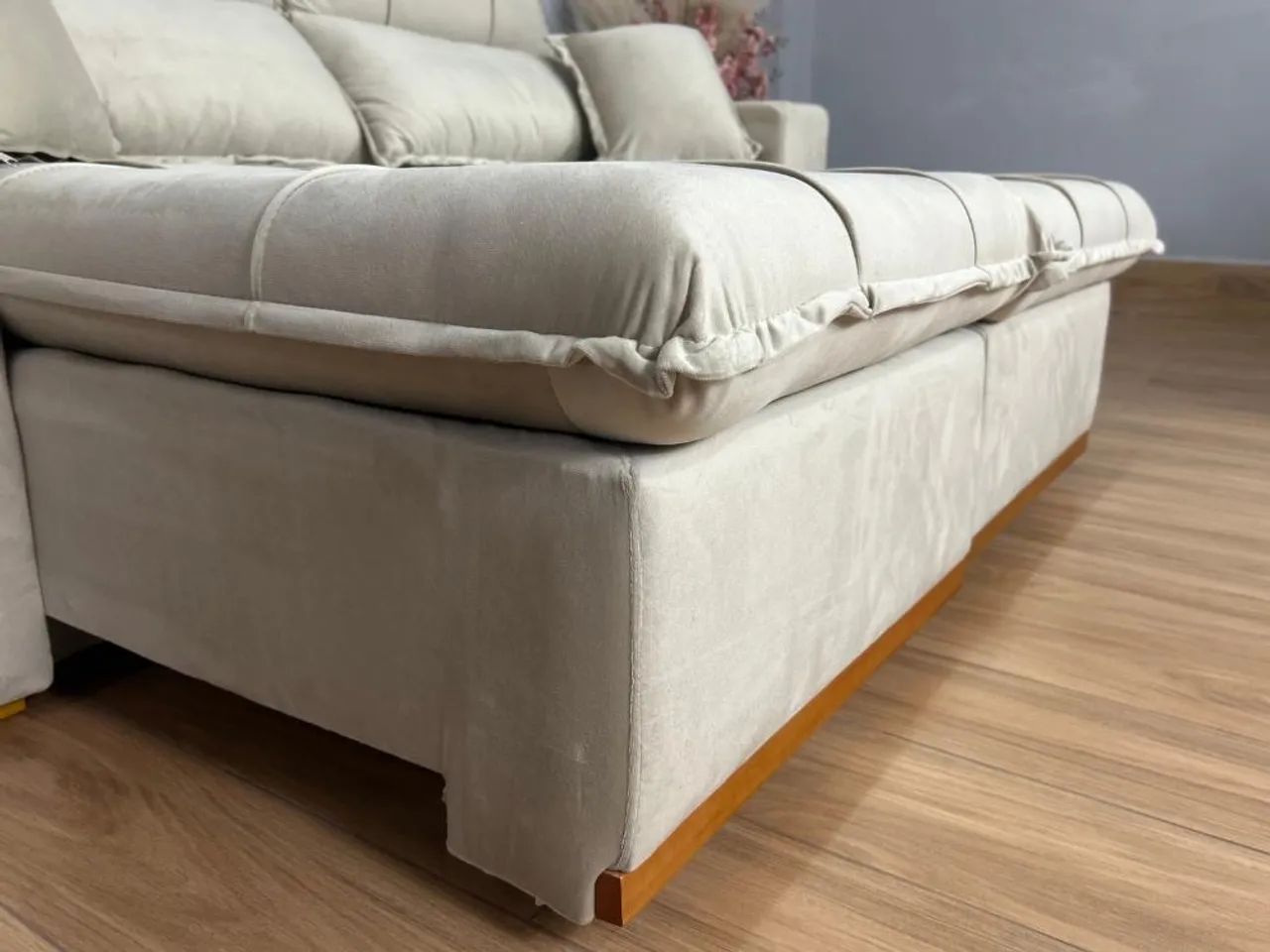Sofá Retrátil Reclinável Oásis 1.80m-Produto Novo  - Foto 3