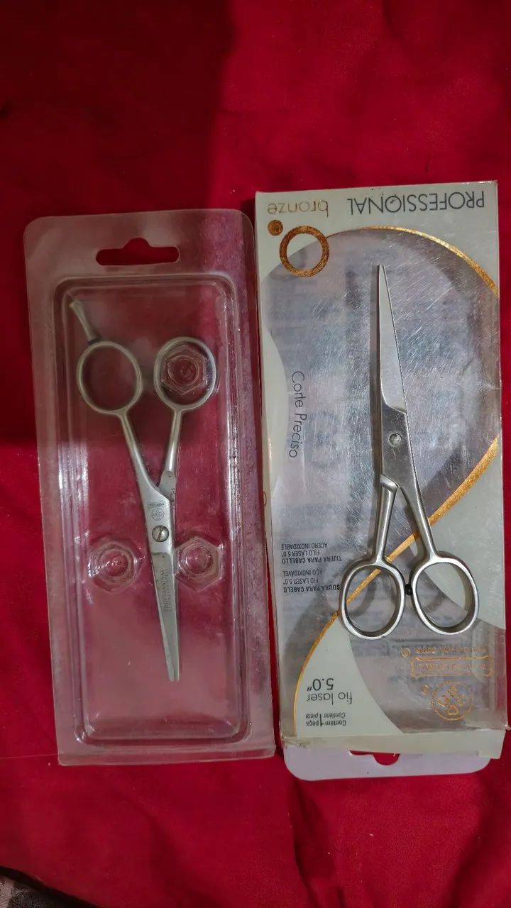 Tesoura cabelo salão profissional