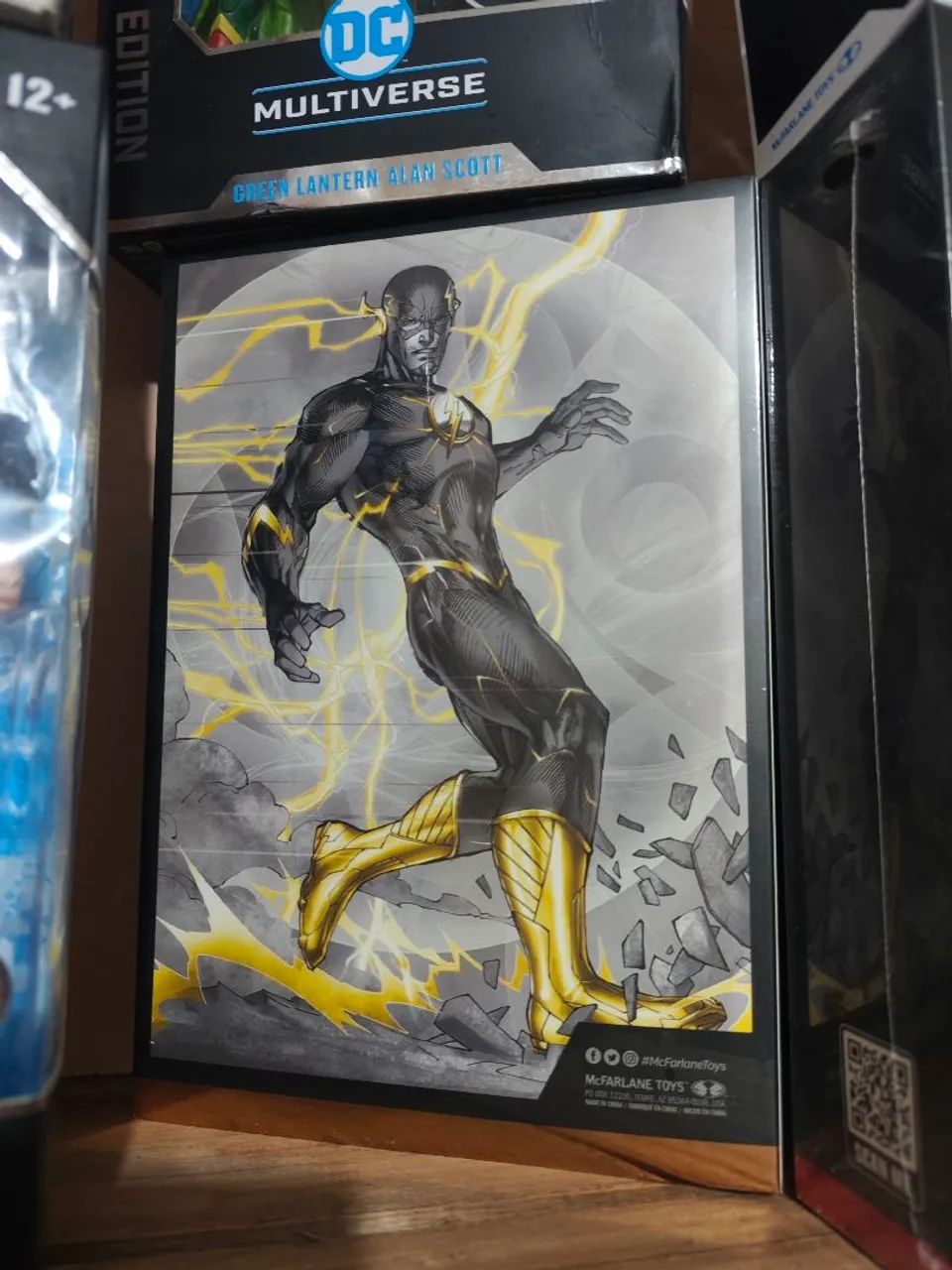Mcfarlane Flash Black & White Exclusive Bbts