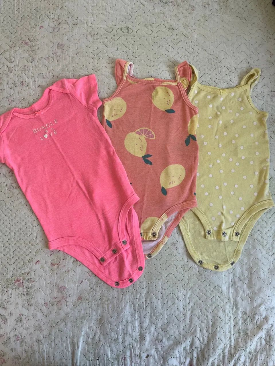 Lote body cartes 9 meses
