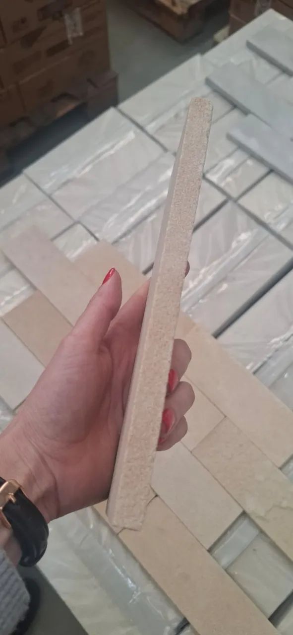 Tijolinho brick coral mesclado SALDO - Cobre 1,2m² - Foto 3