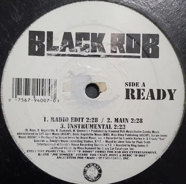 Disco de Vinil LP Black Rob (IMPORTADO) - Foto 3